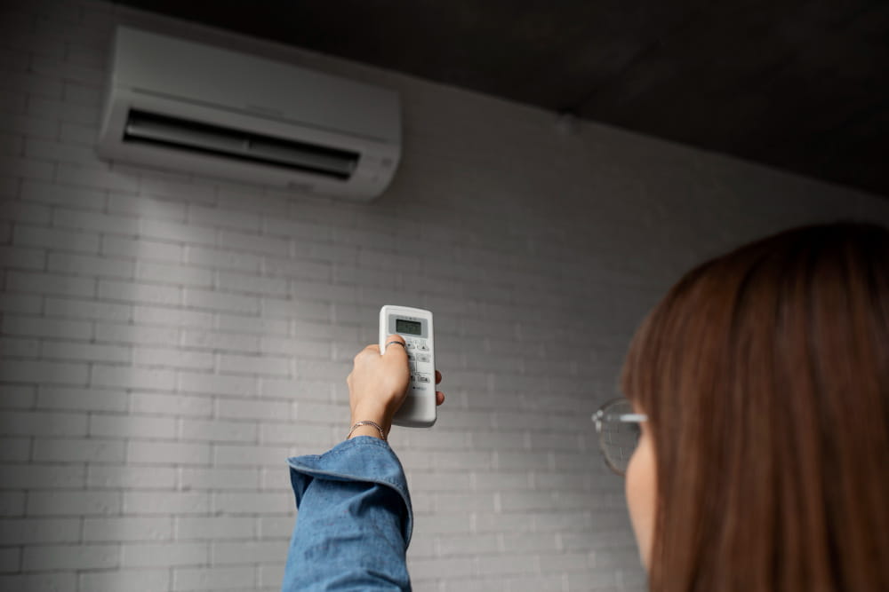 Alterando temperatura de ar-condicionado